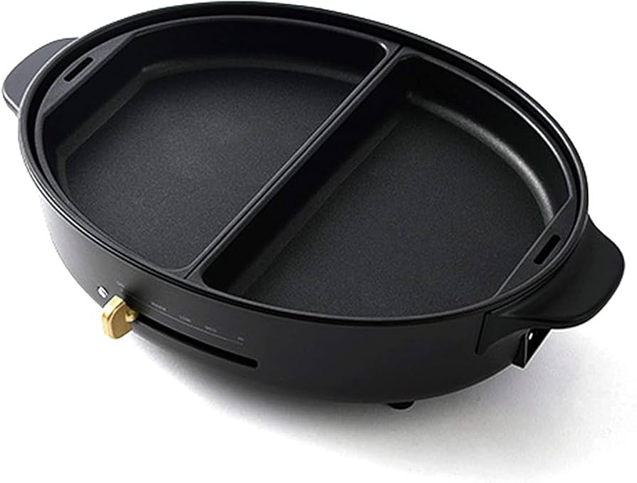 Amazon | BRUNO ブルーノ オーバルホットプレート 用 ハーフ プレート